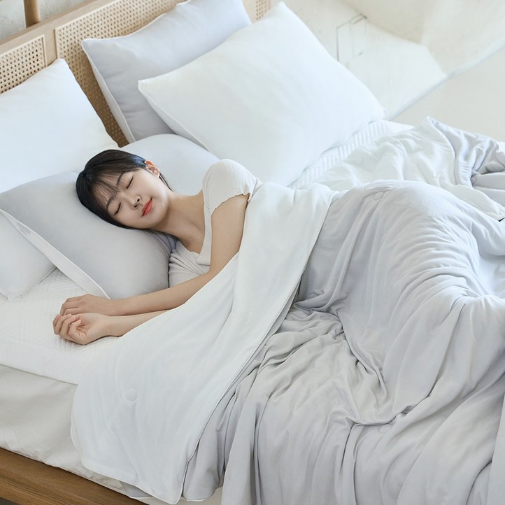 여름 냉감이불 시원한 차르르 접촉냉감 차렵 쿨이불 세트