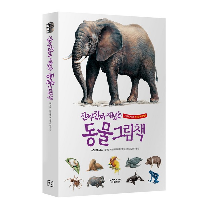 진짜진짜재밌는 동물그림책 유아 어린이 백과사전 책, 단품