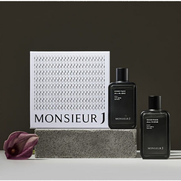 정품 무슈제이 굿 페이스 올인원 남성올인원 안티에이징 보습 진정 탄력 주름 더블 기획11