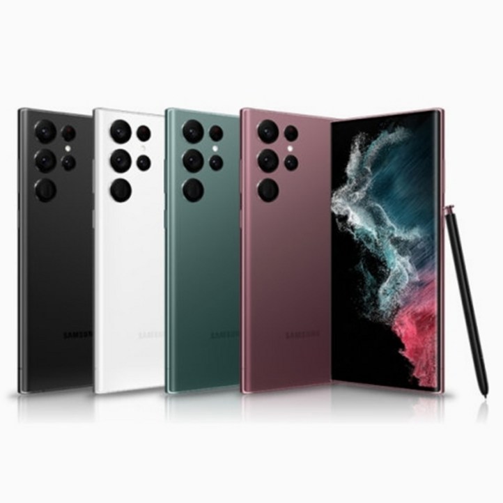삼성전자 갤럭시 S 22 울트라 256GB SMS908 공기계 중고폰 리퍼폰, 팬텀 블랙, 256GB