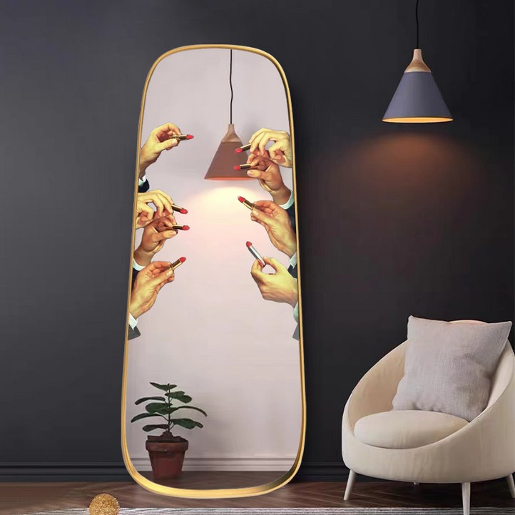 김광규거울 화사거울 립스틱 나혼자산다거울 물방울 셀레티거울