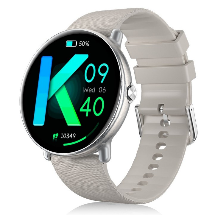 무선 블루투스 통화 스마트워치 Y6 1.43인치 고화질 아몰레드, 실버, 36mm, GPS 블루투스 무선 블루투스 통화 스마트워치 Y6 1.43인치 고화질 아몰레드, 실버, 36mm, GPS 블루투스
