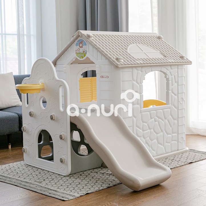 아누리 키즈하우스 유아 놀이 실내놀이터, 내츄럴베이지, 1개