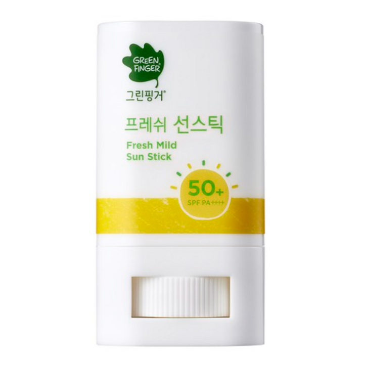 그린핑거 프레쉬 마일드 선스틱 SPF50 PA