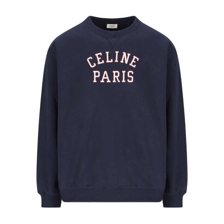 셀린느 텍스트 프린트 스웨터