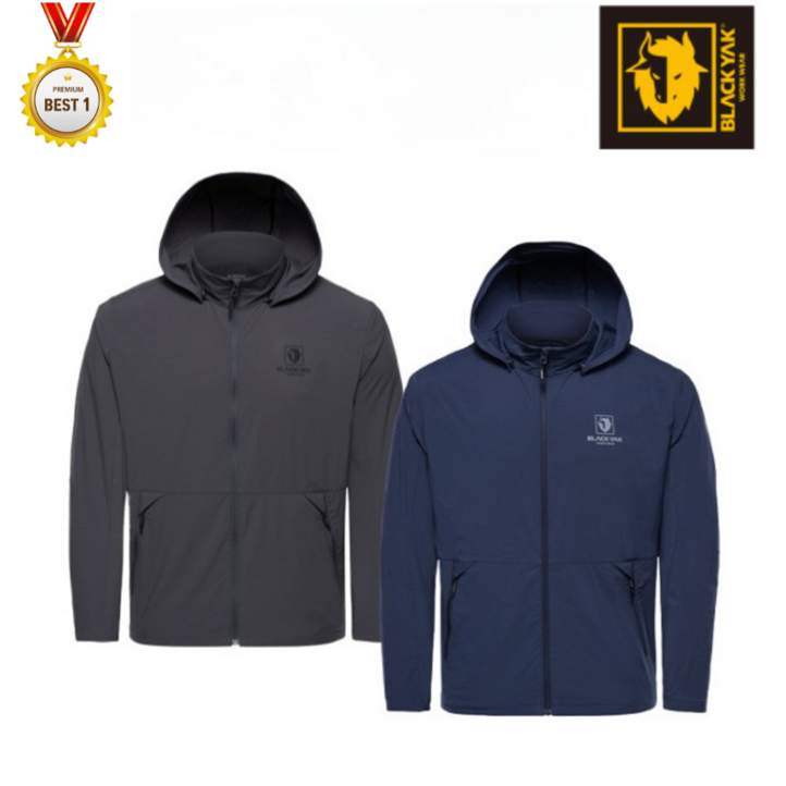 블랙야크 S라이트자켓 바람막이 후드집업 여름점퍼