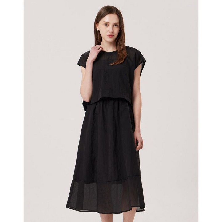 레노마레이디 본사직영 볼레로 셋업 민소매 원피스KC21OP860