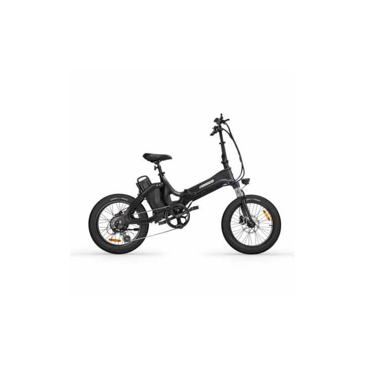 20인치 전기 자전거 500W 브러시리스 모터, 20인치3 타이어 48V 12.75Ah 분리형 배터리 up 40Mile, black, 알루미늄