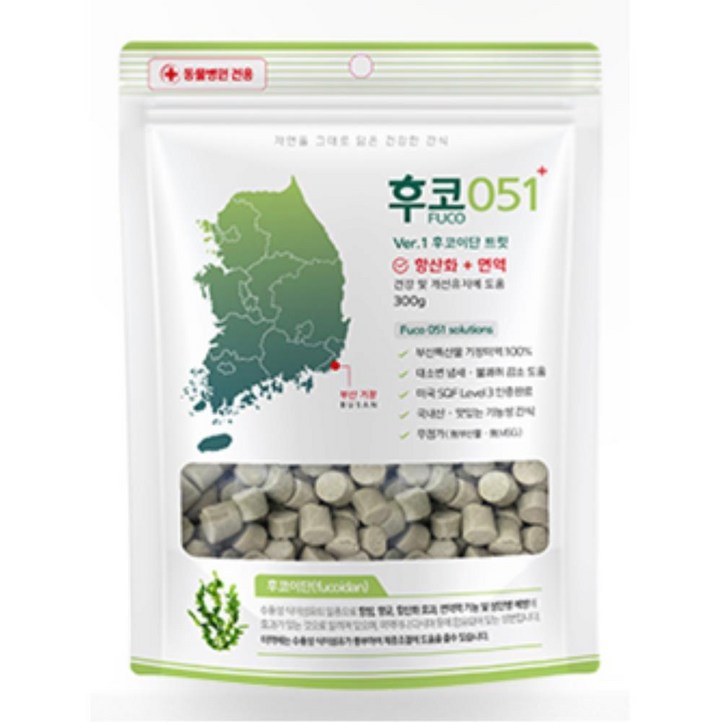 PyeonAn 후코이단 트릿 300g 강아지 영양 보충 건강 간식