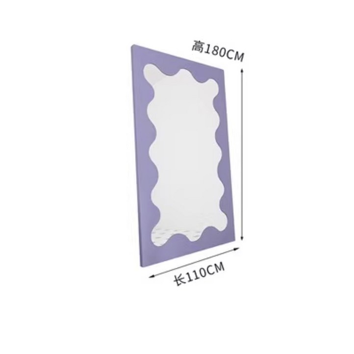 구스타프웨스트맨스타일 웨이브 물결 전신거울 소품