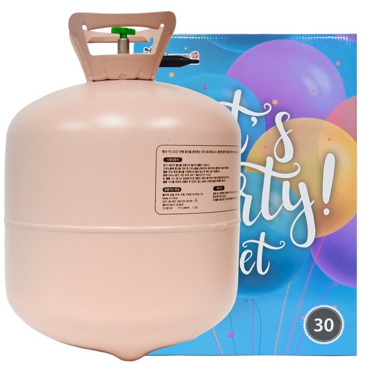 별이네파티 일회용 헬륨가스 30개용