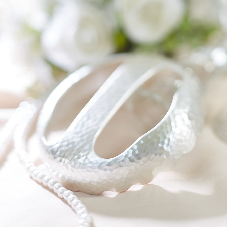 명은 순은 99.9 미니 은 괄사 마사지기