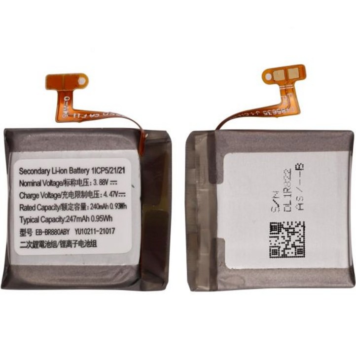 교체 배터리 EBBR880ABY 갤럭시 워치 4 클래식 42mm SMR880N SMR880 R880N BR880ABE GH4305068A