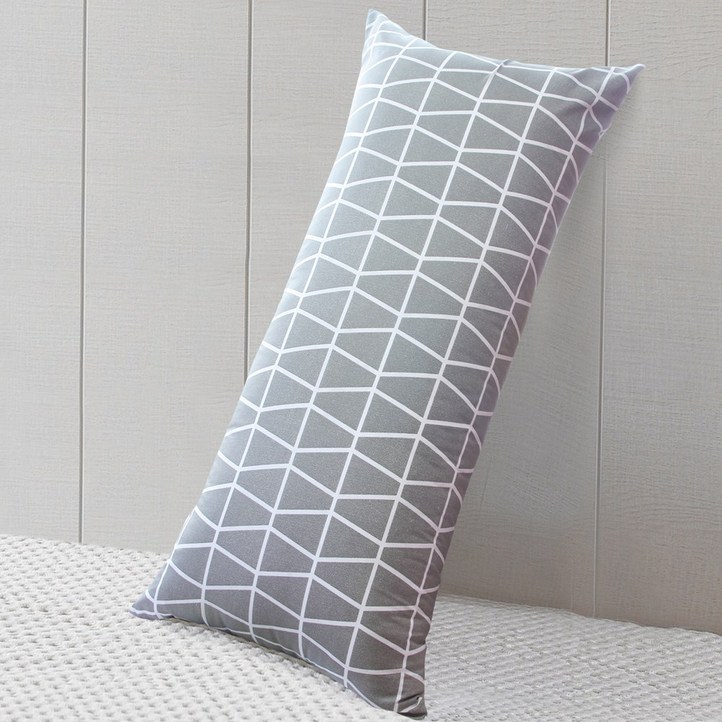 네모라인 국내생산 스마일 등쿠션대쿠션커버 50x110cm 60x110cm 중 택솜 미포함