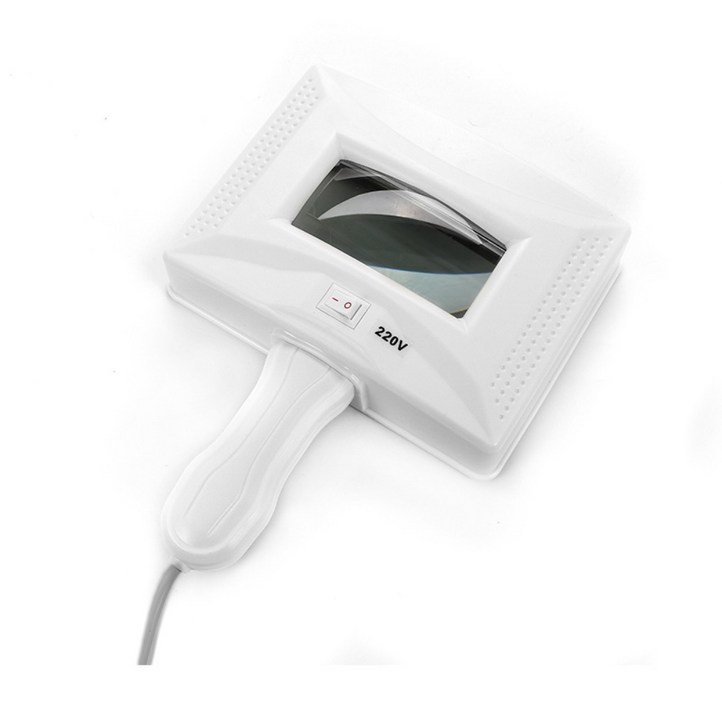 피부 측정기 우드 램프 피부샵 진단 도구 UV분석기 자외선 UV램프, 하얀색