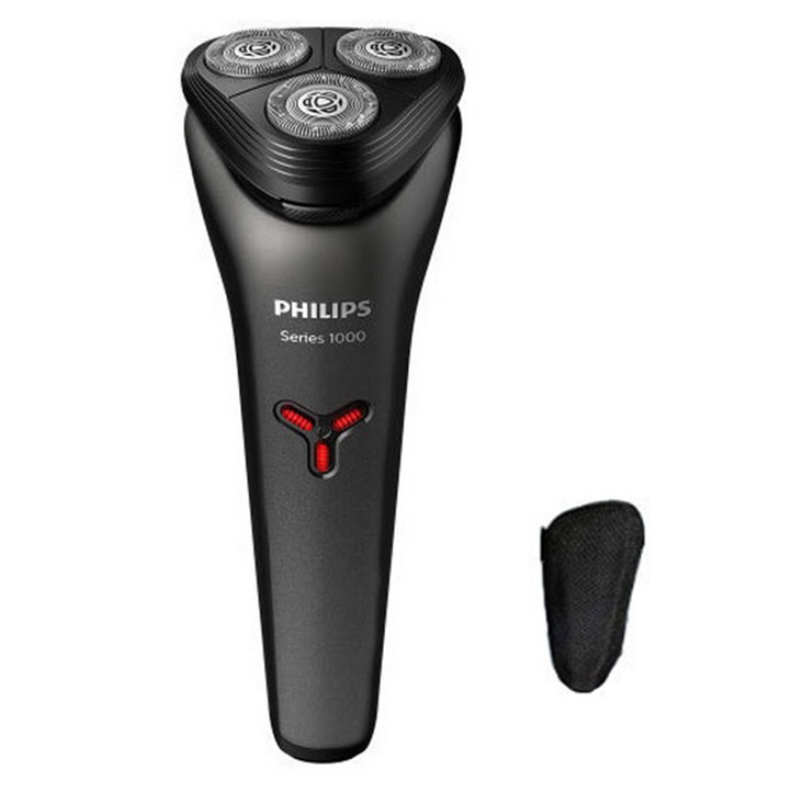 필립스 1000 시리즈 전기 면도기 수납 파우치 포함