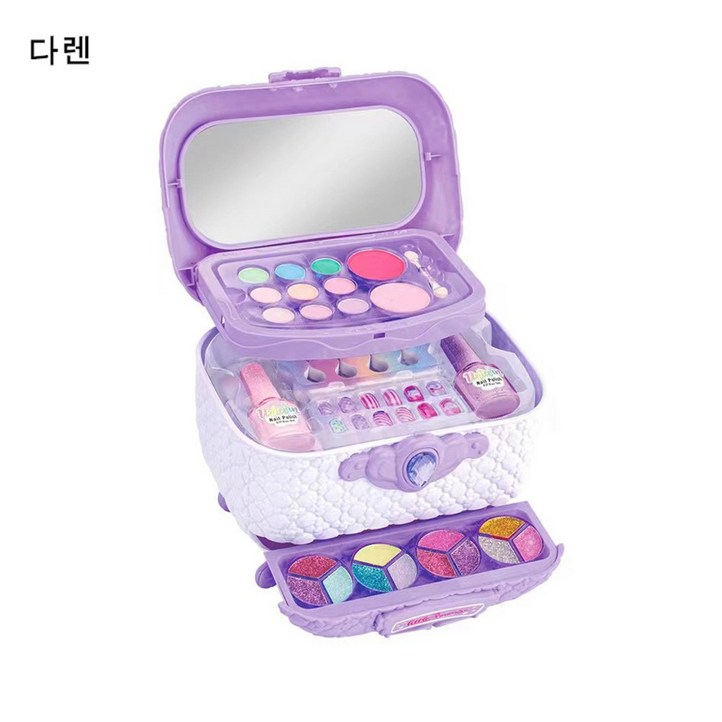 다렌 키즈뷰티 프로페셔널 장남감 메이크업 박스 화장품 화장놀이 명절 선물