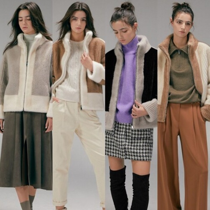 리오벨Liobell 23FW NEW FauxFur 리버시블 하이넥 하프코트 리오벨Liobell 23FW NEW FauxFur 리버시블 하이넥 하프코트