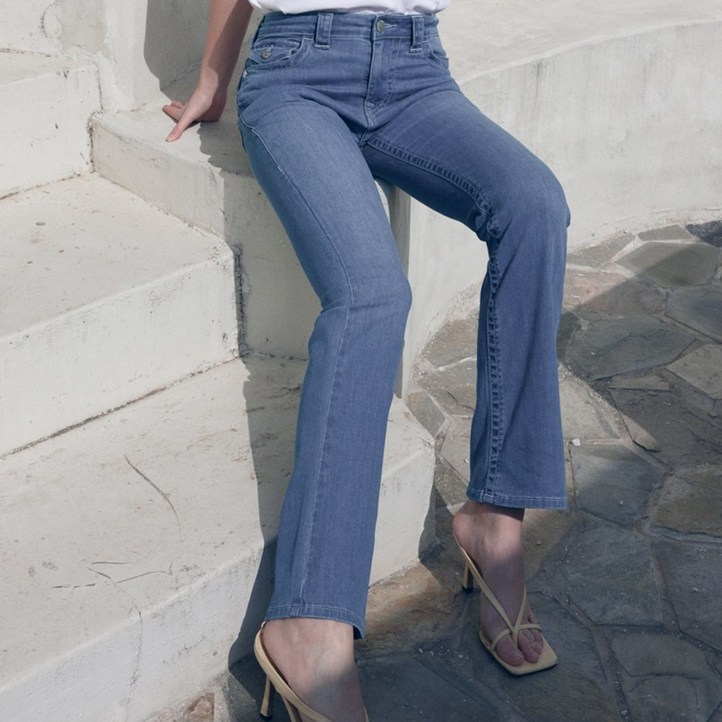 트루릴리전 여성 소보텍 데님 팬츠 2종택1