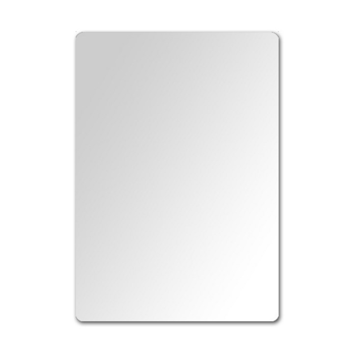 리버그린 라운드 사각 민자 벽걸이 거울 600 x 600 mm, 단일색상 5227513394