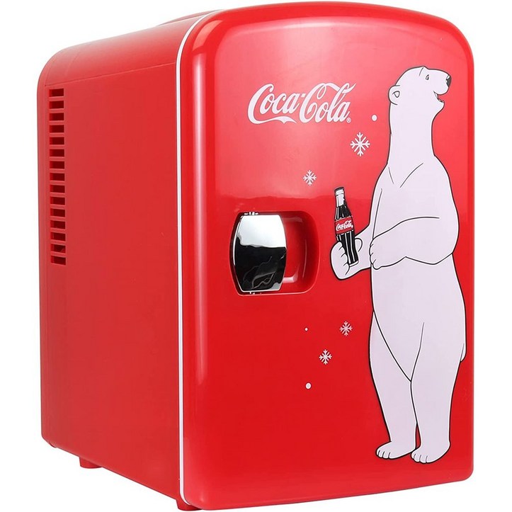 코카콜라미니냉장고 미니 소형 레트로 캠핑 냉장고 4L