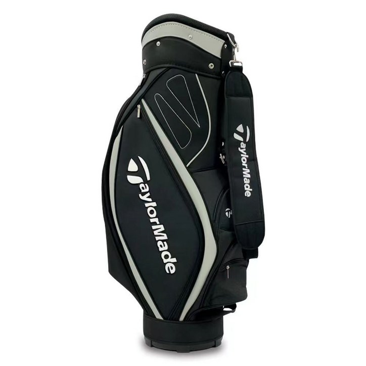 골프백 캐디백 고급 골프백 GOLF 캐디백 남여공용 휴대용경량 캐디백 PU 가죽 방수 경량 골프 경량