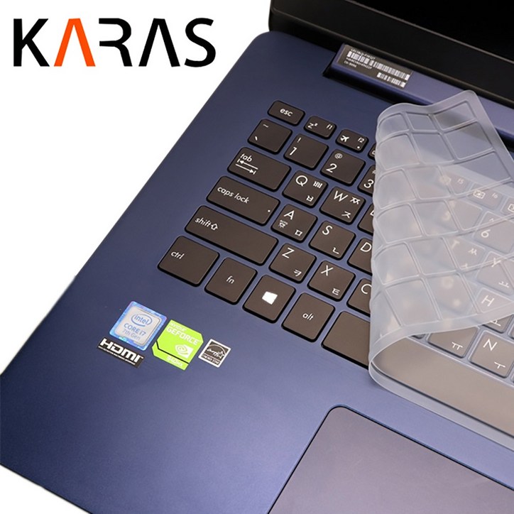 카라스 노트북 최고급 실리콘 키보드 커버 전브랜드 전모델 키스킨 5531464648