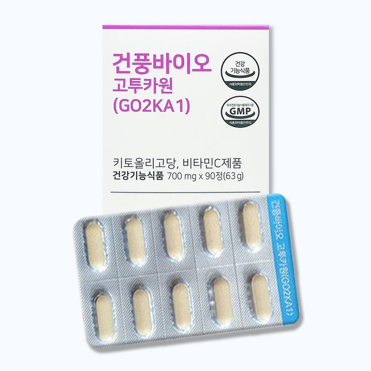 고투카원 건풍바이오 90정 700mg 키토올리고당 식후혈당감소