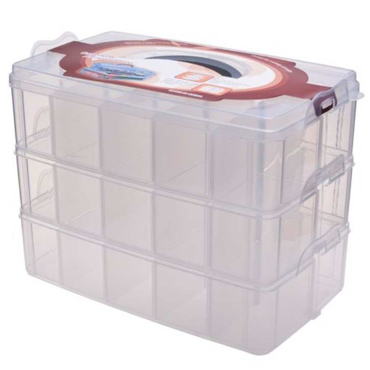 젠타코리아 다용도 3단 정리함