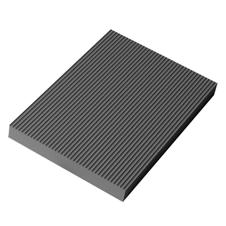 코히모 논슬립 두꺼운 요가 밸런스 패드 블록, 블랙, 1개