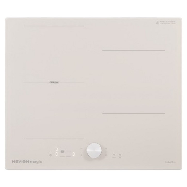 나비엔매직 전기레인지 인덕션 3구 베이지, ERI5053AF, 빌트인