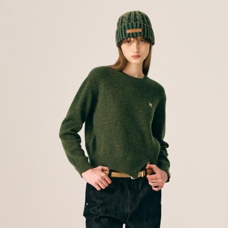 세터 남녀공용 더블린 언발란스 캐시미어 블렌드 니트