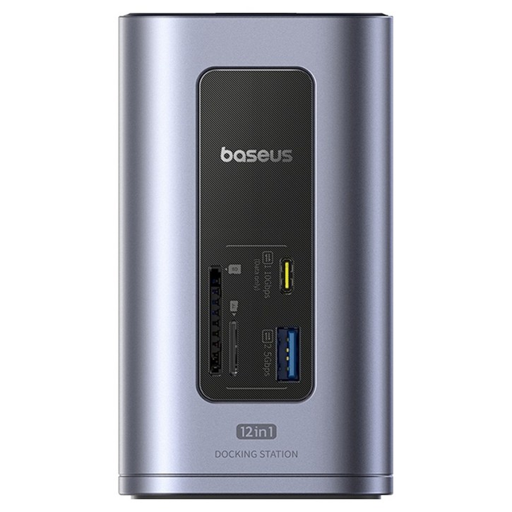 베이스어스 도킹스테이션 C타입 12포트 USB 허브 BS-OH198