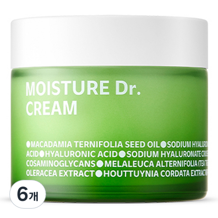아이소이 모이스춰 닥터 장수진 수분크림, 6개, 70ml