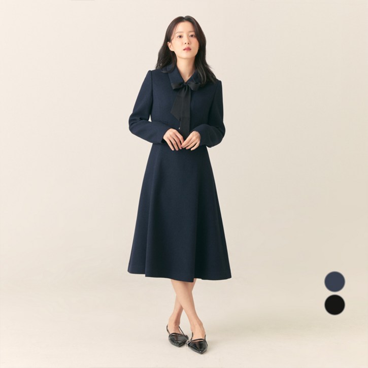 로엠 여성용 조직감 2in1 원피스