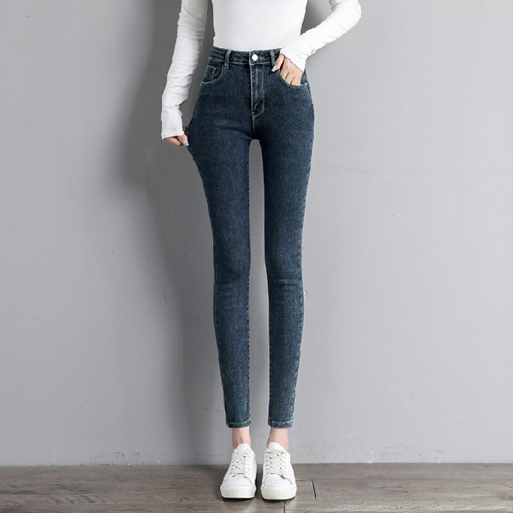 라라티나 여성용 켈시 스판 스키니 슬림 데님 청바지
