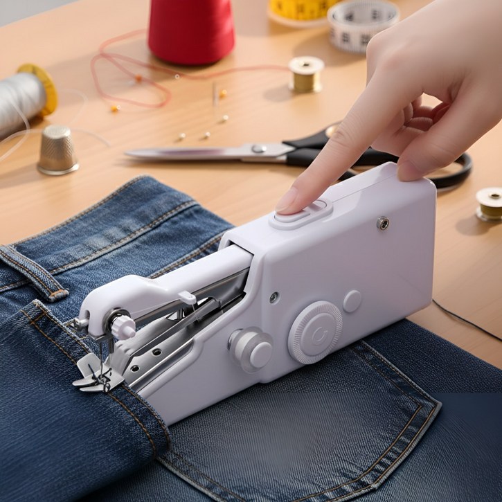 브로미 핸드미싱기 미니 재봉틀 휴대용 가정용