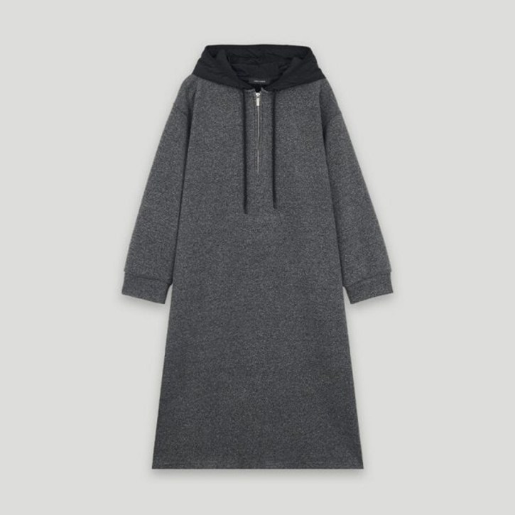 코데즈컴바인 패딩 후드 반집업 롱원피스 CKDTO381WB P003737016