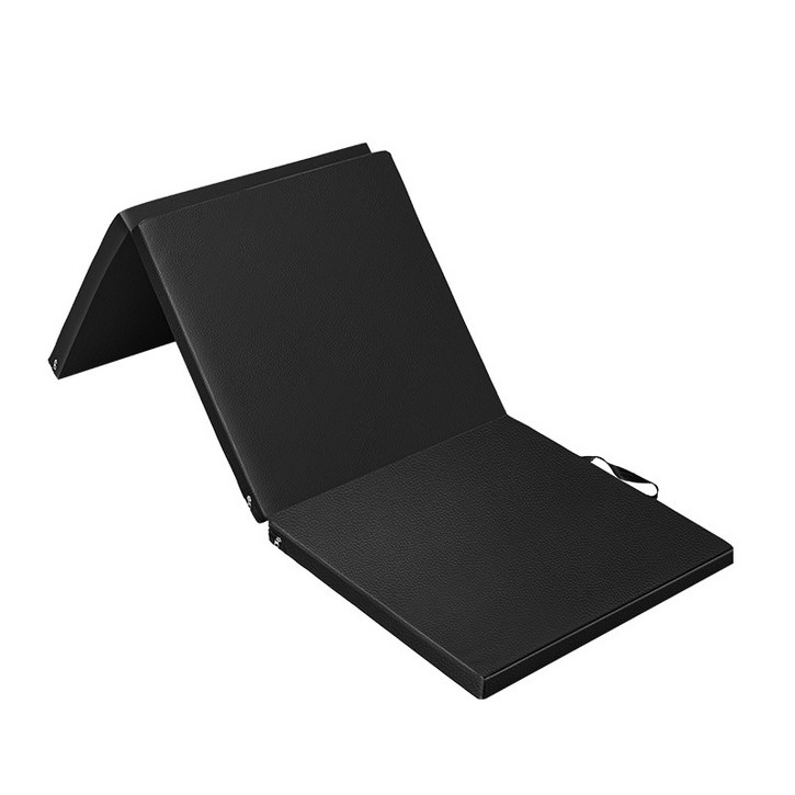 가남 홈트레이닝 접이식 매트 3단 접이식 요가 매트 트레이닝 매트, 1개, 블랙