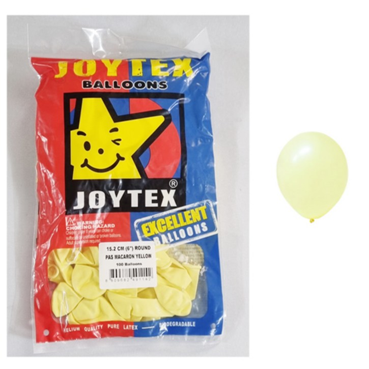 피플스파티 조이텍스 15cm 파스텔 마카롱 풍선 100입