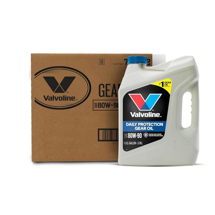 발볼린 고성능 SAE 80W-90 기어 오일 1 GA, 케이스