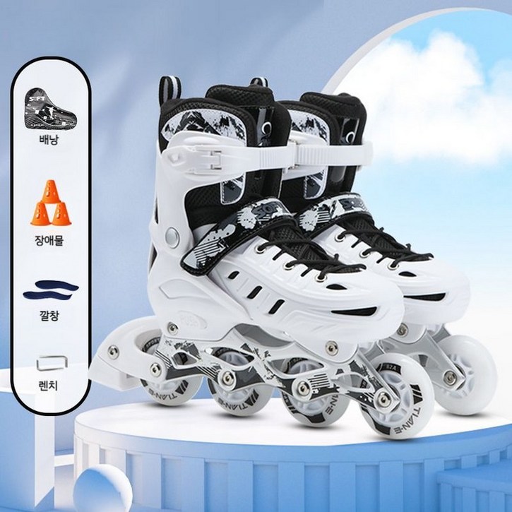 인라인스케이트 성인용 롤러 블레이드 세트 사이즈조절