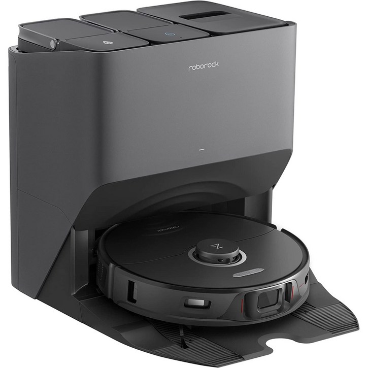 로보락 s8 프로 울트라 블랙 걸레 자동 세척 건조 진공 로봇 청소기 흡입 6000Pa 앱 음성 제어 올인원