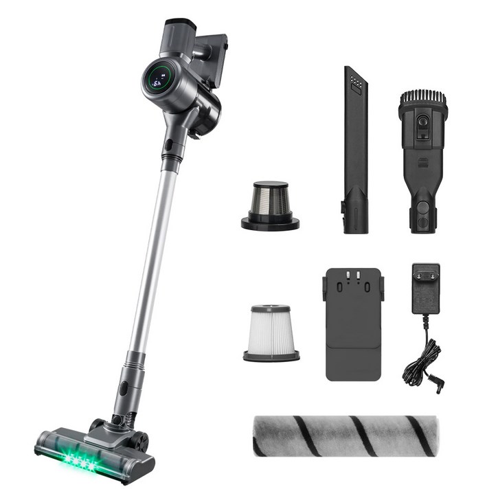 신제품 홈리아 차이슨 무선 청소기 초강력 흡입력  셀프 스탠딩  다양한 구성품, 혼합색상, HA93BG