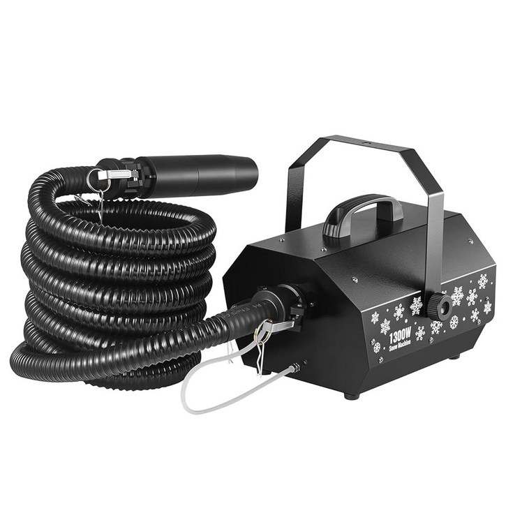 VEVOR 스노우 머신, 높이 조절 스탠드와 리모컨이 있는 1200W 메이커 크리스마스 파티를 위한 고성능 휴대용 인공 눈송이 기계 결혼식 무대 효과, 1개