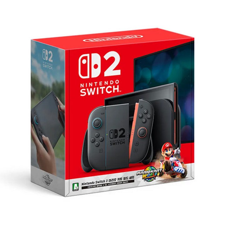 닌텐도 스위치2 본체 마리오카트 월드