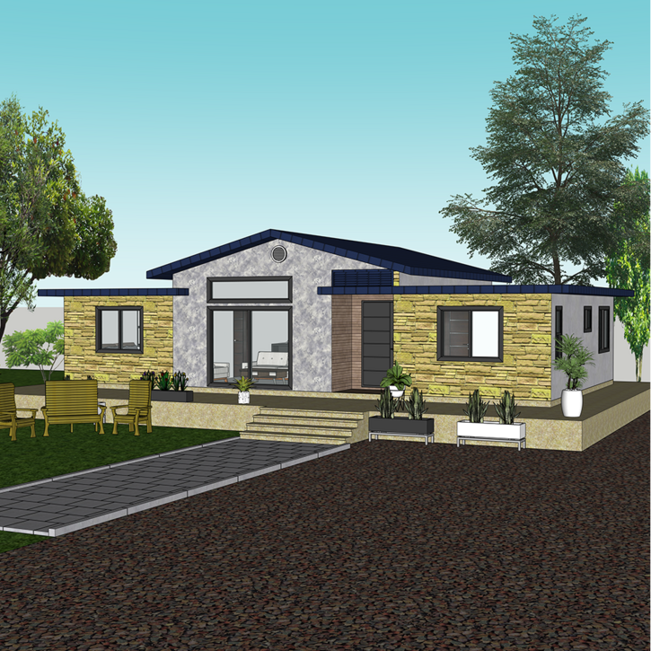 펑펑제로발명특허 제로에너지 30평Gable F모듈러주택 조립식 이동식 목조주택최소계약금