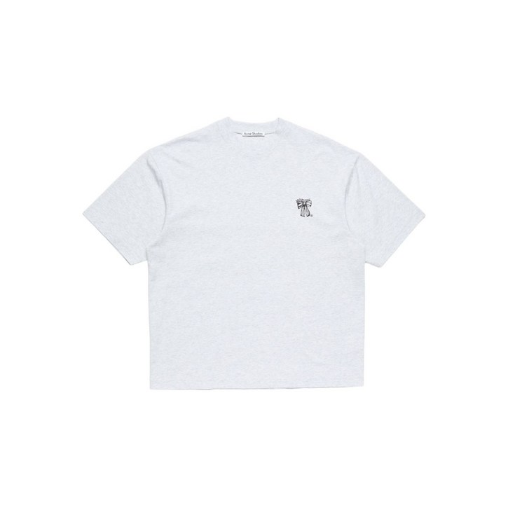아크네 스튜디오 로고 프린트 티셔츠