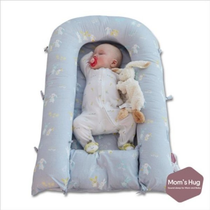 맘스허그 아기 바디필로우 뒤집기방지쿠션, 아기베개