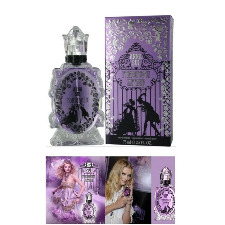 Forbidden Affair by Anna Sui EDT Spray 2.5 oz(75ml)/안나수이 포비든 어페어 향수